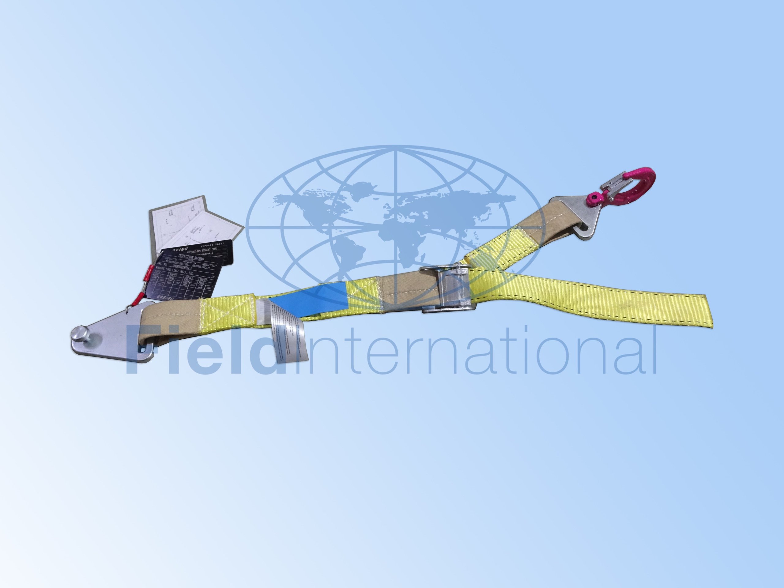 2OHME65B00784-1 OVERHEAD MECHANICAL EQUIPMENT SUPPORT - APU EXHAUST PIPE