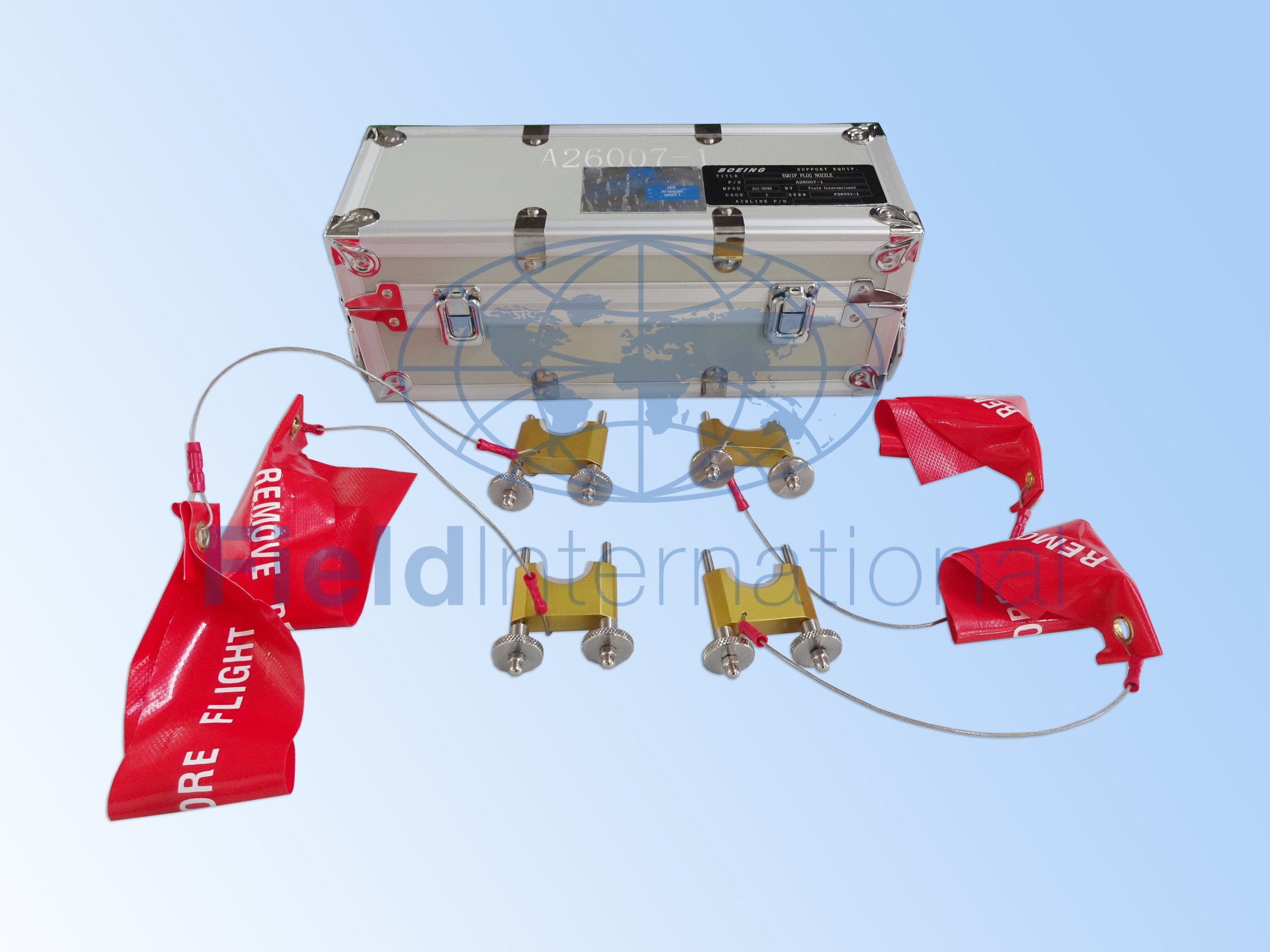 A26007-1 Plug eqpt-discharge nozzle cargo compt fire extinguisher