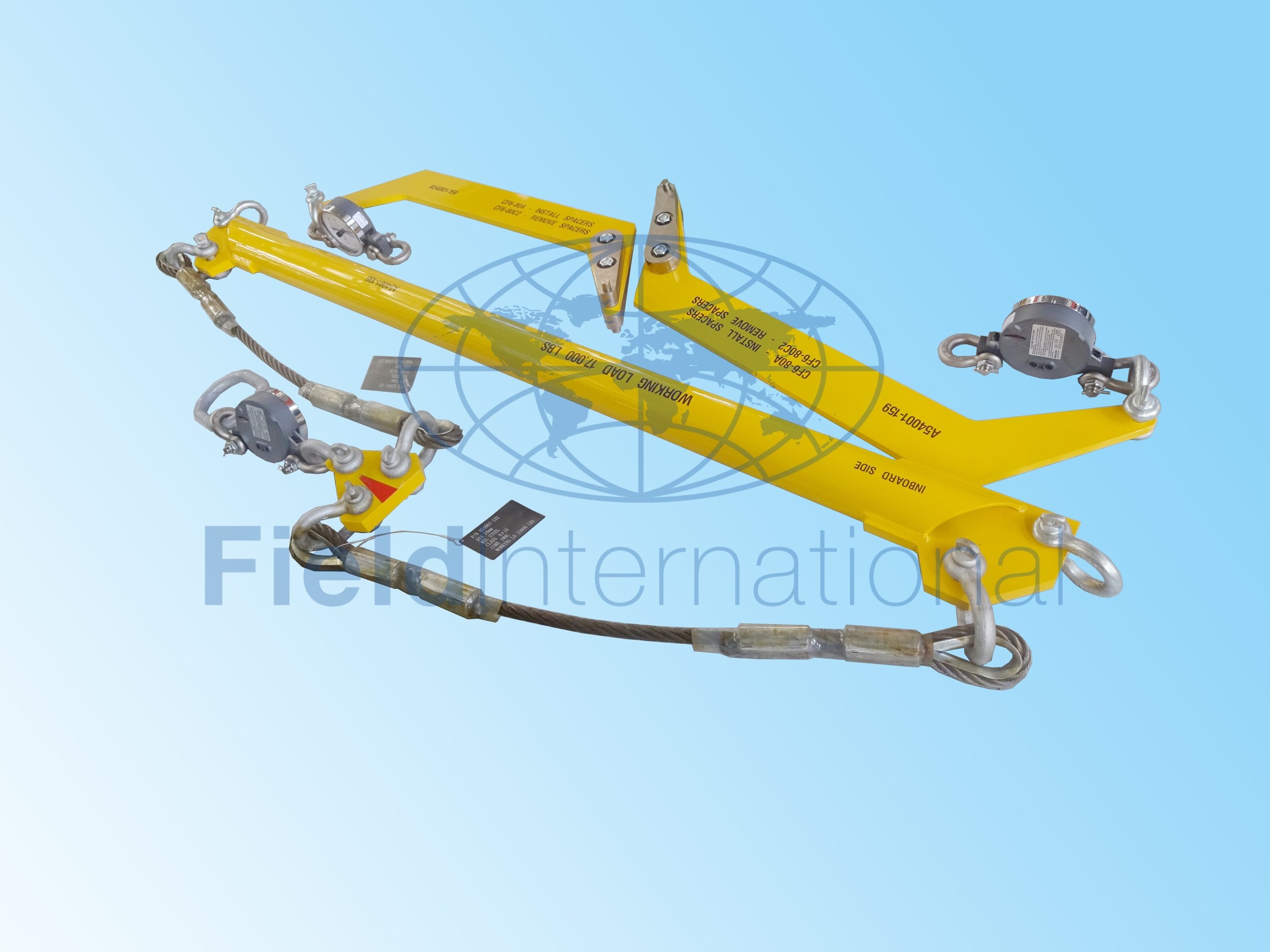 A54001-168 SLING EQUIPMENT - STRUT UNLOAD PIN REMOVAL INSTALLATION