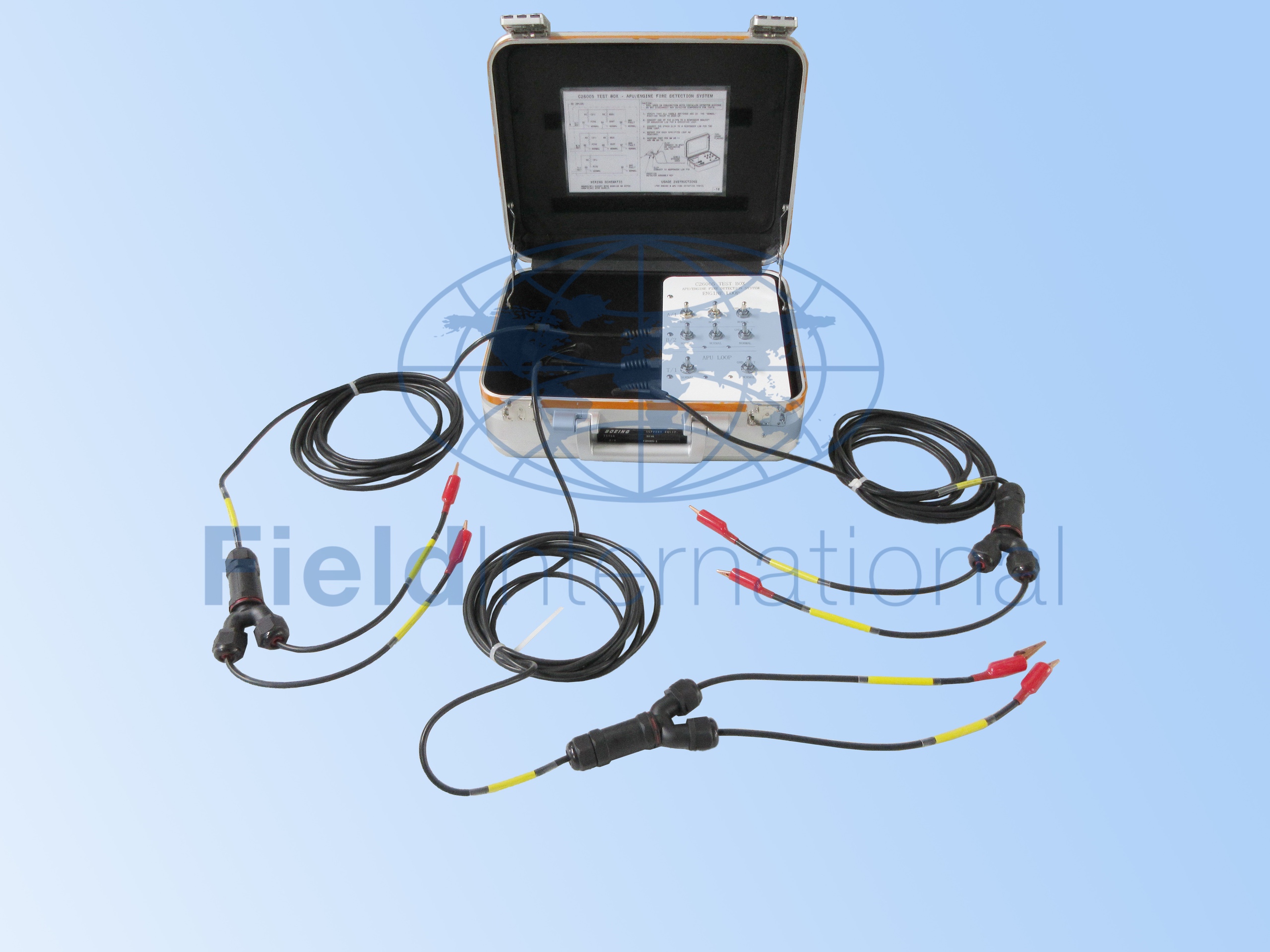 C26005-1 TEST BOX - AUXILIARY POWER UNIT/ENGINE FIRE DETECTION SYSTEM