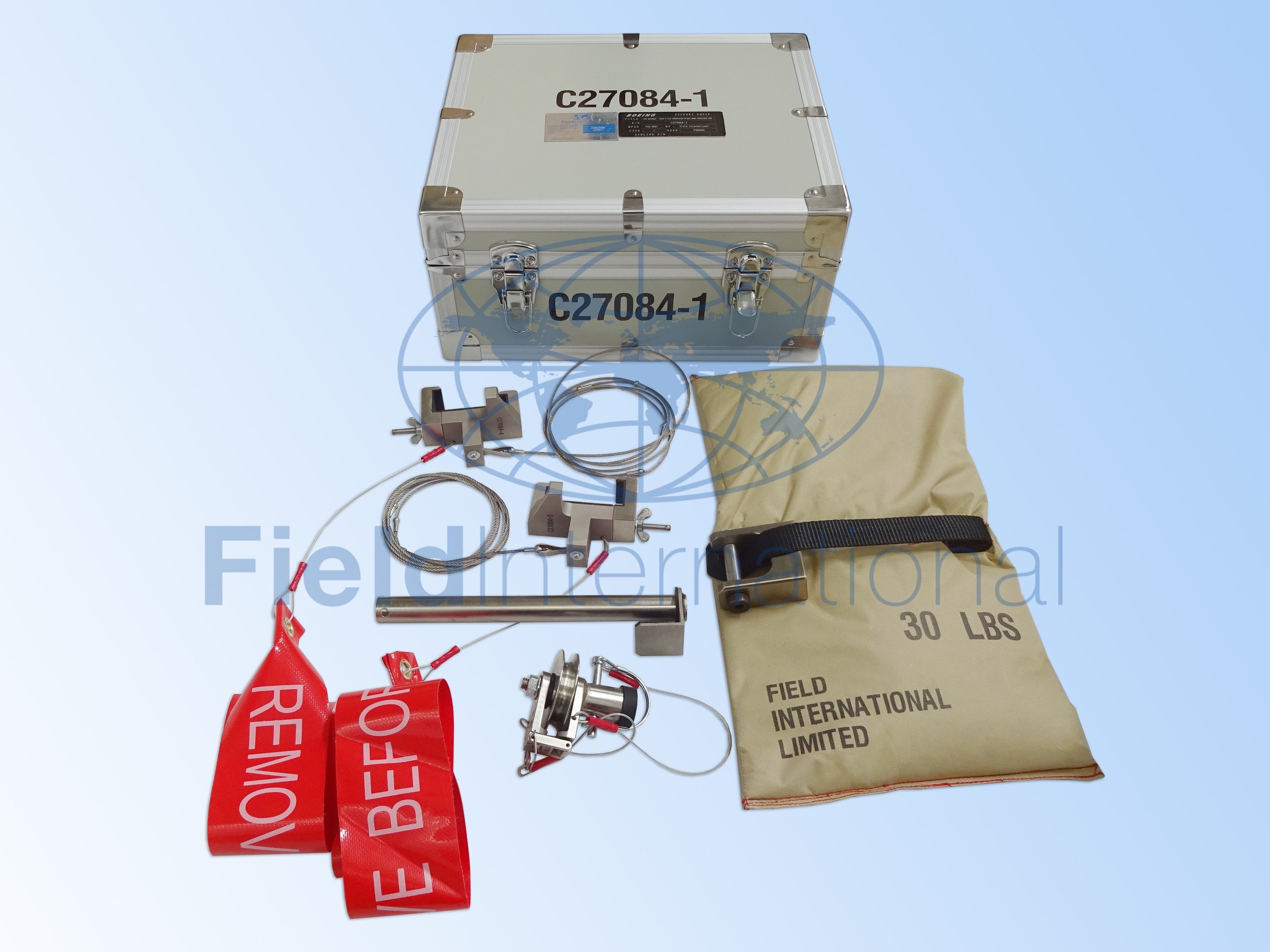 C27084-1 TEST EQUIPMENT - OUTBOARD TRAILING EDGE FLAP TRANSMISSION, NO-BACK BRAKE OPERATIONAL TEST
