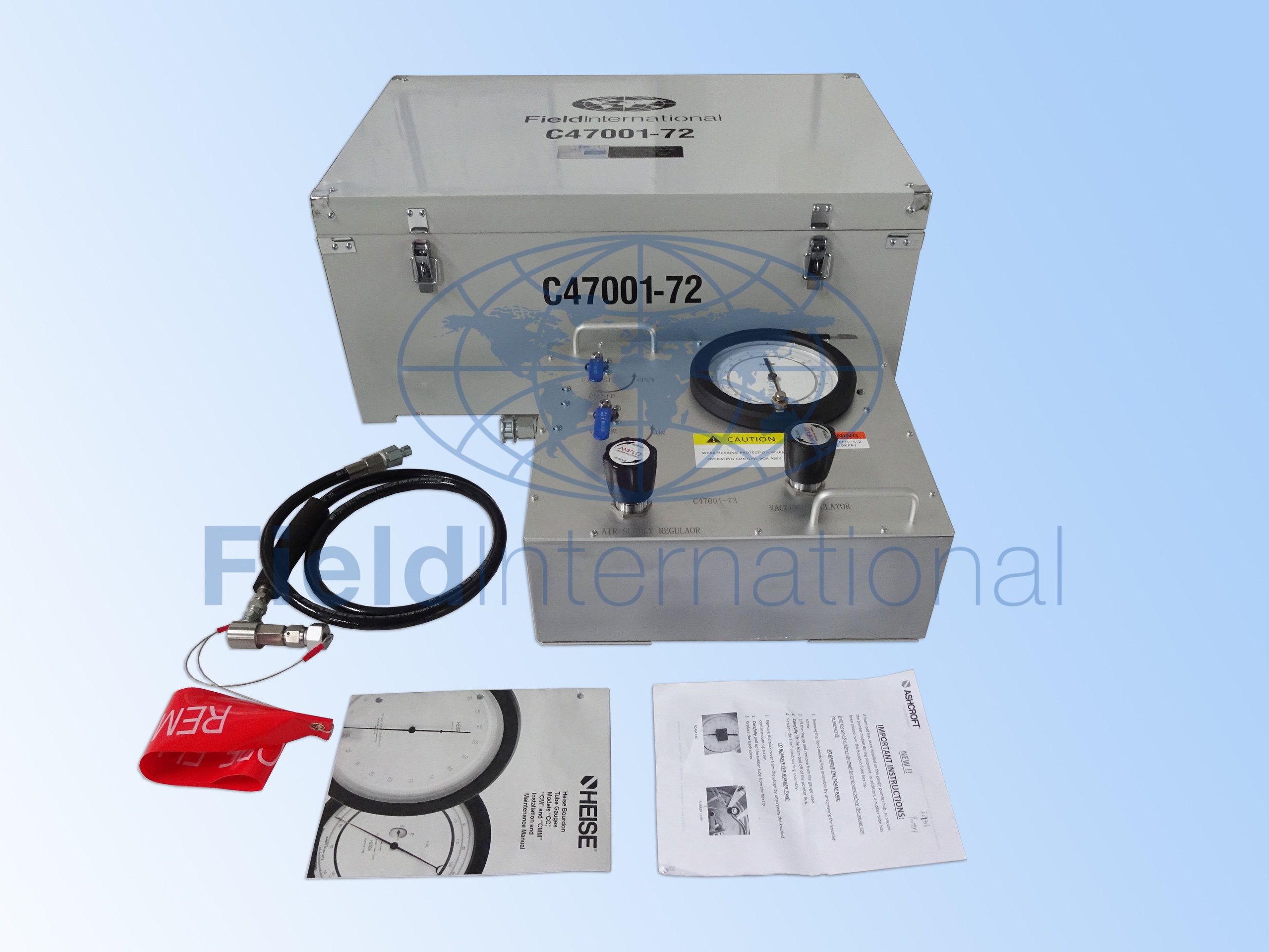 C47001-72 TEST EQUIPMENT - NITROGEN ENRICHED AIR DISTRIBUTION SYSTEM NEGATIVE PRESSURE LEAK CHECK