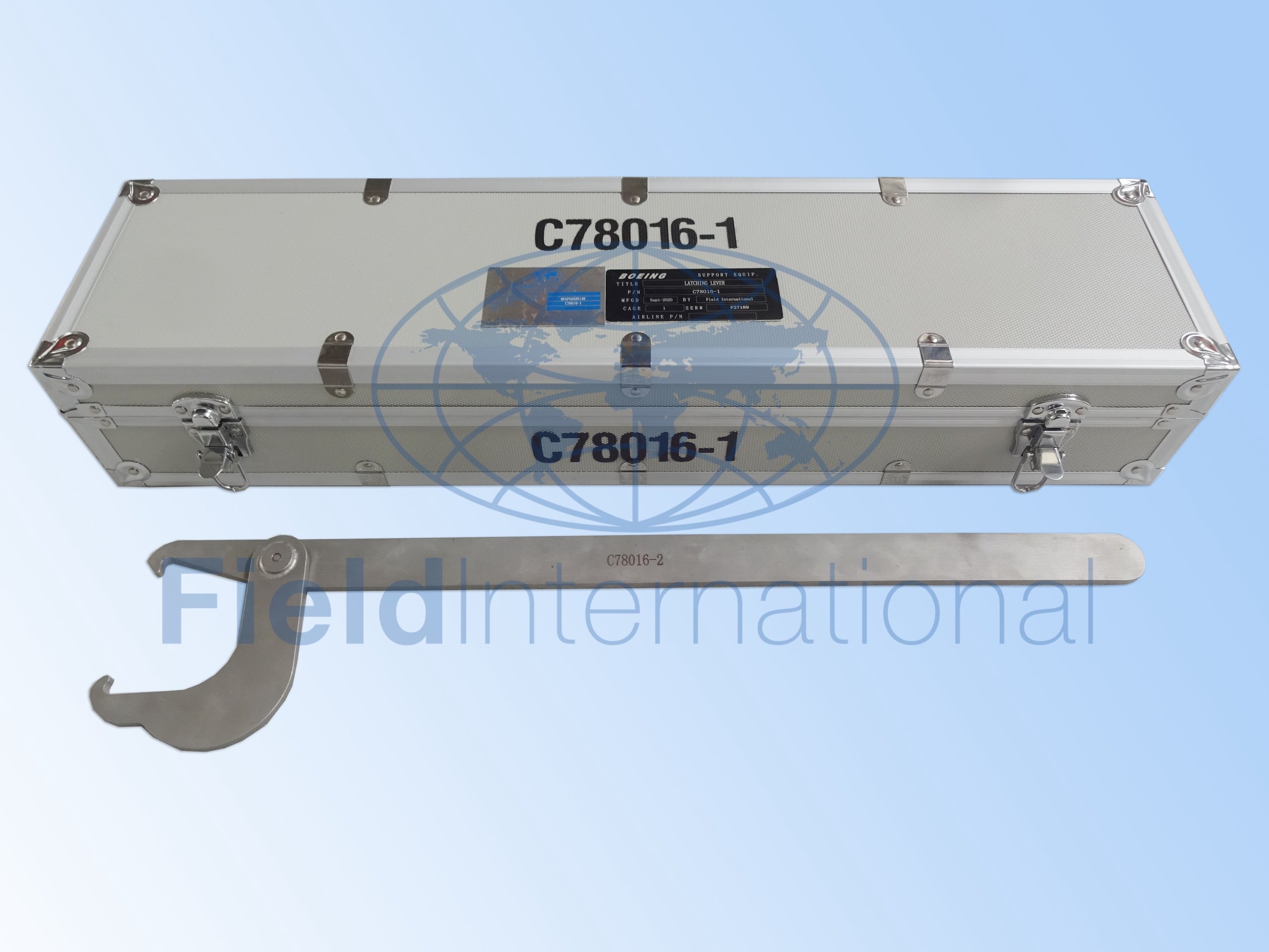 C78016-1 LATCHING LEVER - THRUST REVERSER COWLING
