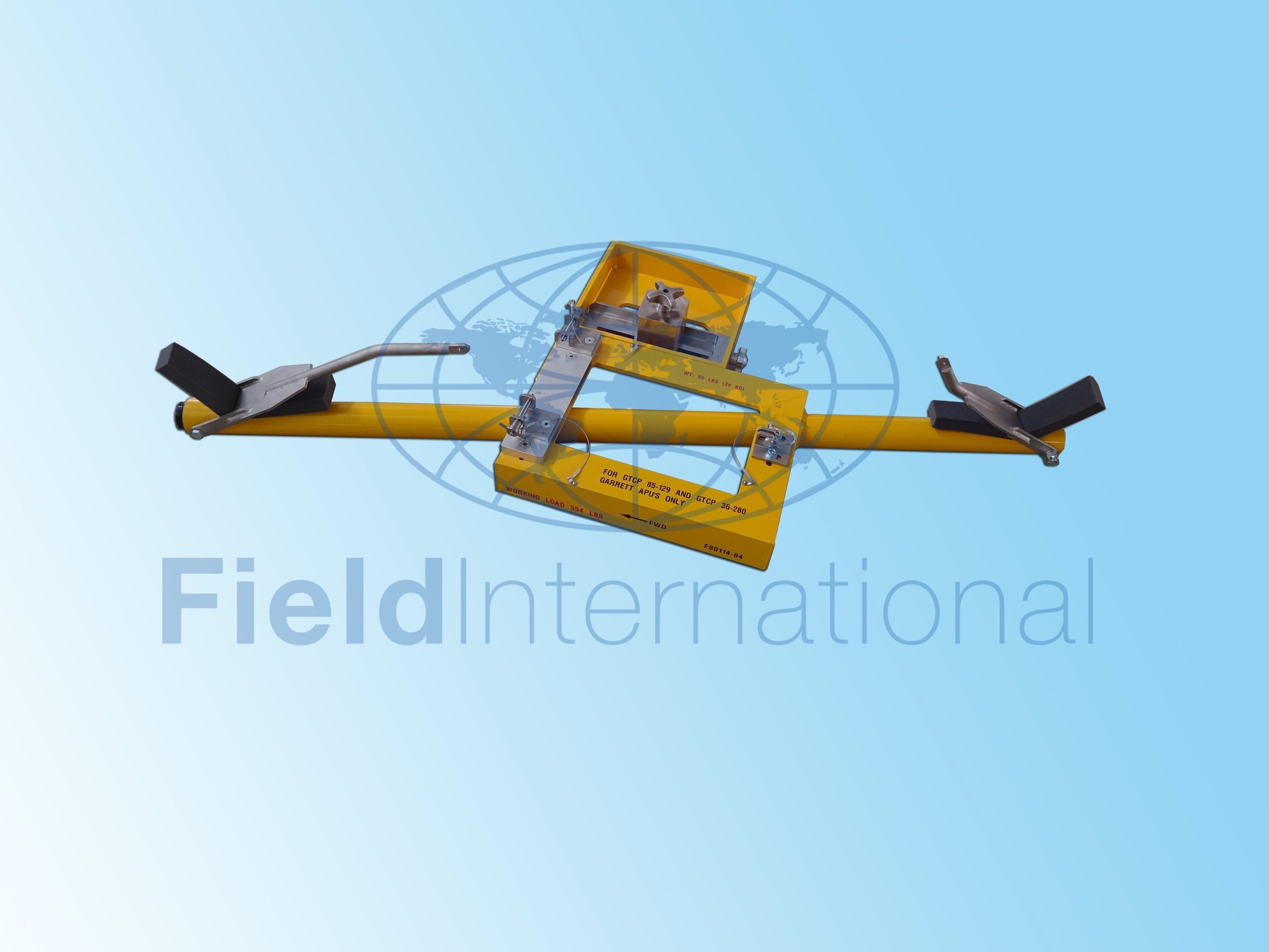 F80114-82 CRADLE, GARRETT AUXILIARY POWER UNIT'S (APU) - HOIST EQUIPMENT