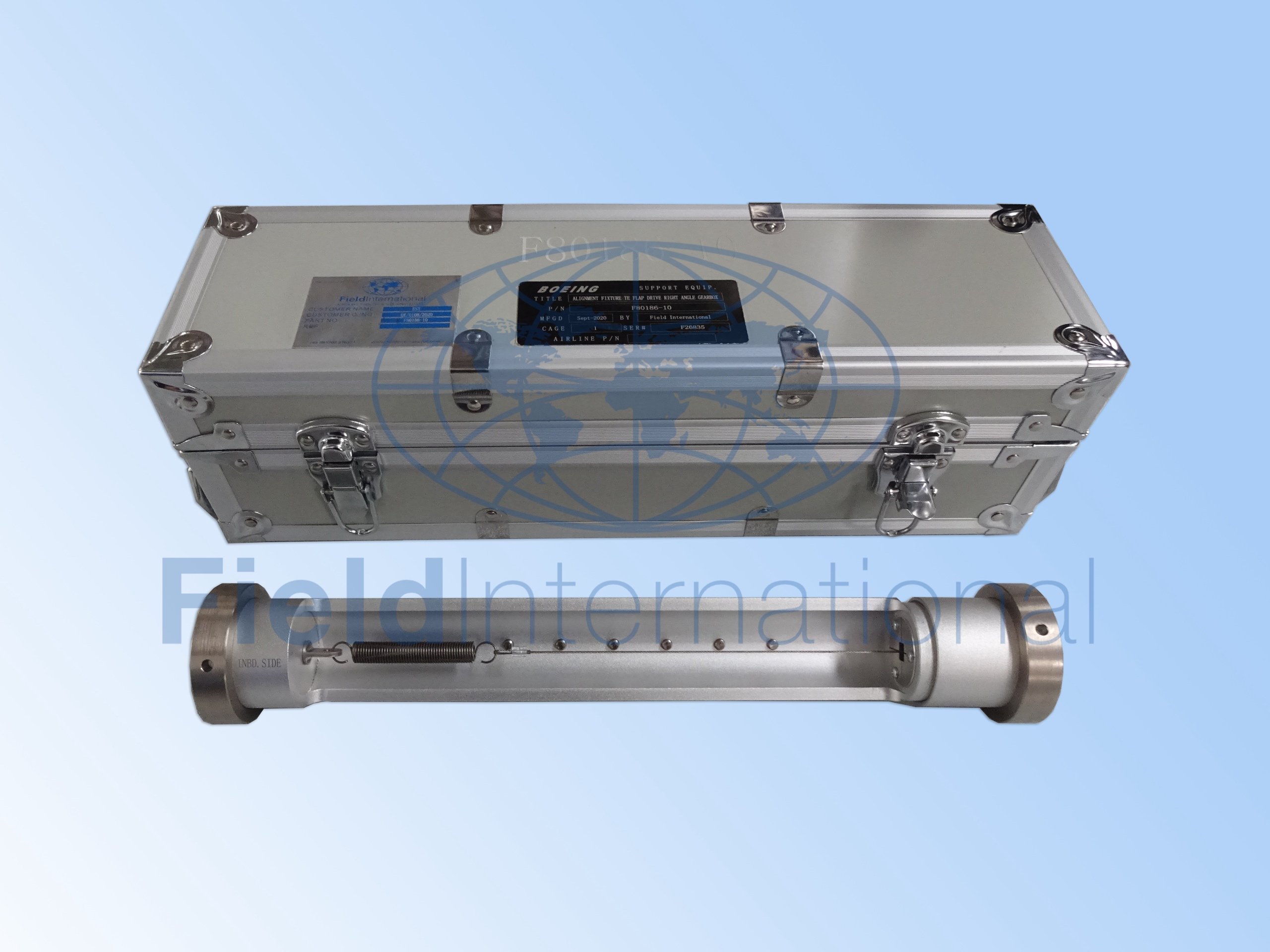 F80186-10 ALIGNMENT FIXTURE - TRAILING EDGE FLAP DRIVE, RIGHT ANGLE GEAR BOX