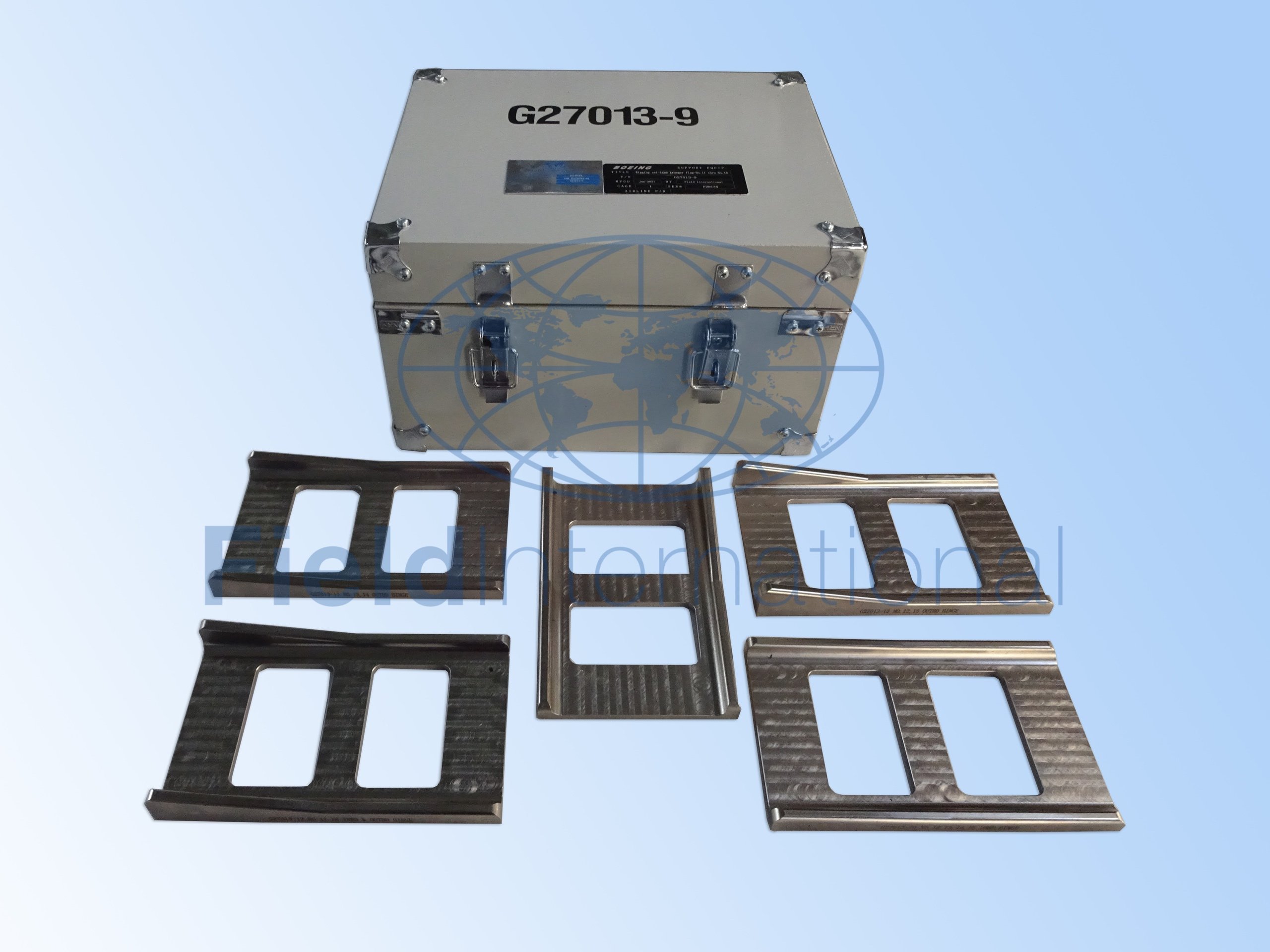 G27013-9 RIGGING SET - INBOARD KRUEGER FLAP NUMBERS 11 THRU 16