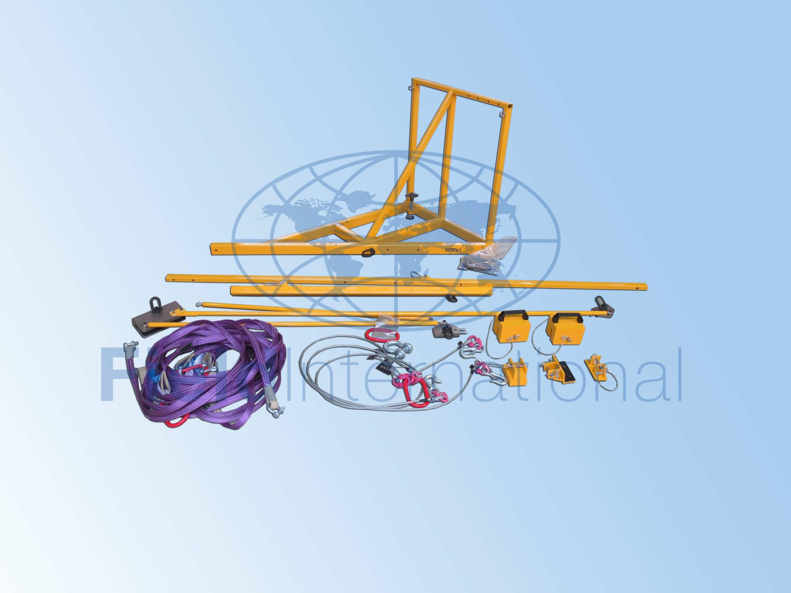 G27074-1 SLING EQUIPMENT - LOWER RUDDER REMOVAL AND INSTALLATION (CE)