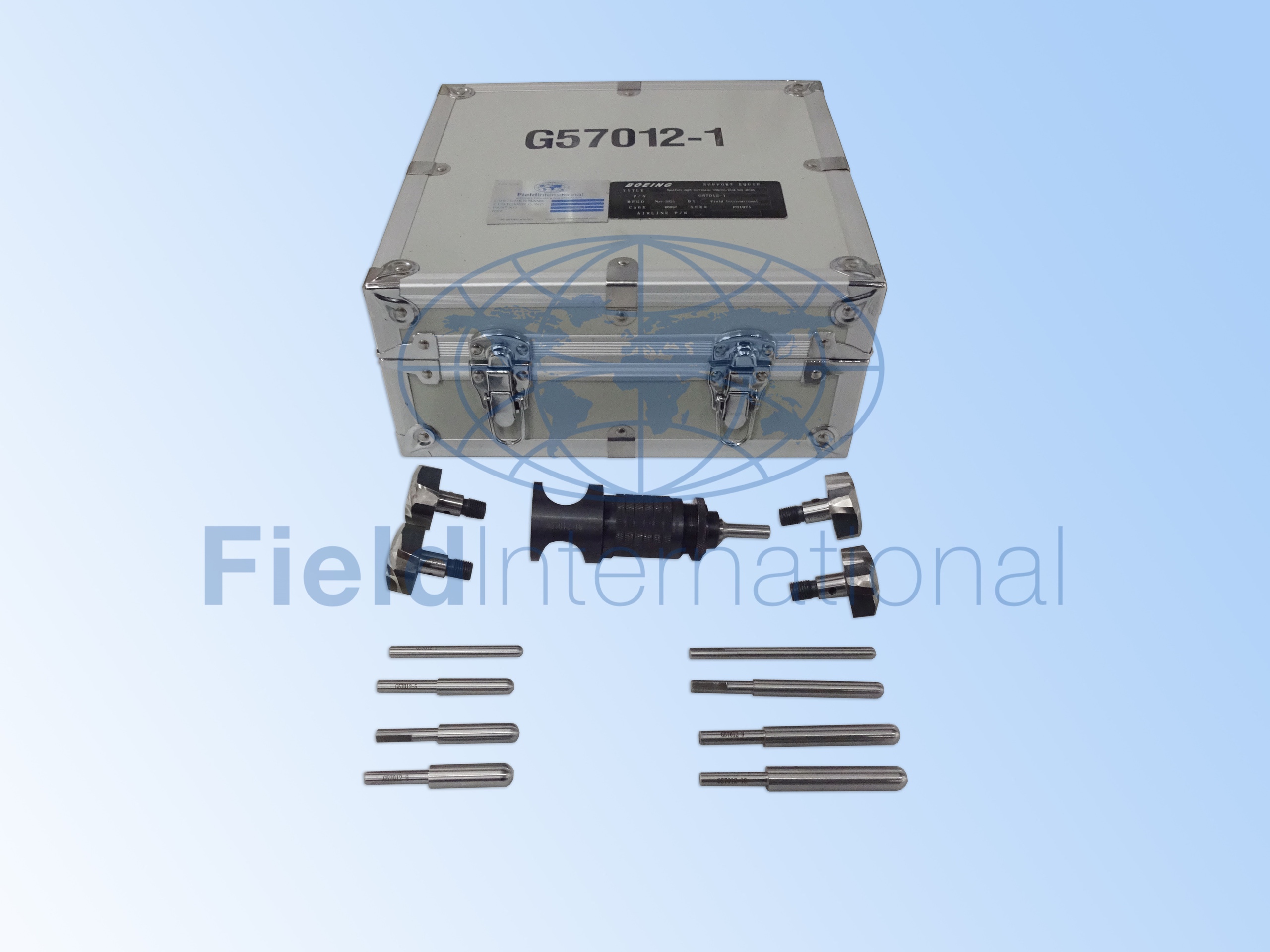 G57012-1 SPOTFACE EQUIPMENT - CORROSION REMOVAL, WING BOX SKINS