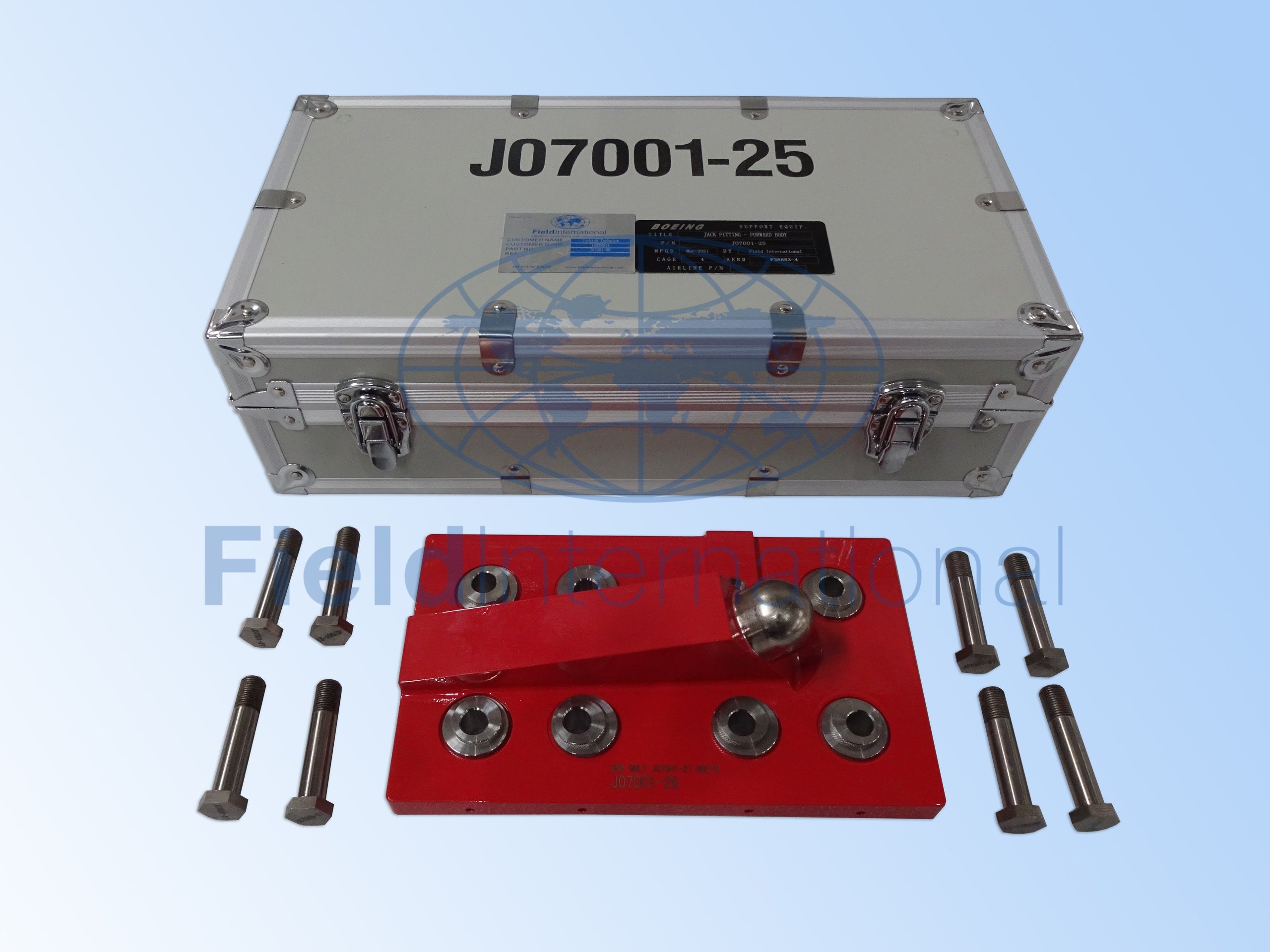 J07001-25 JACK FITTING - FORWARD BODY