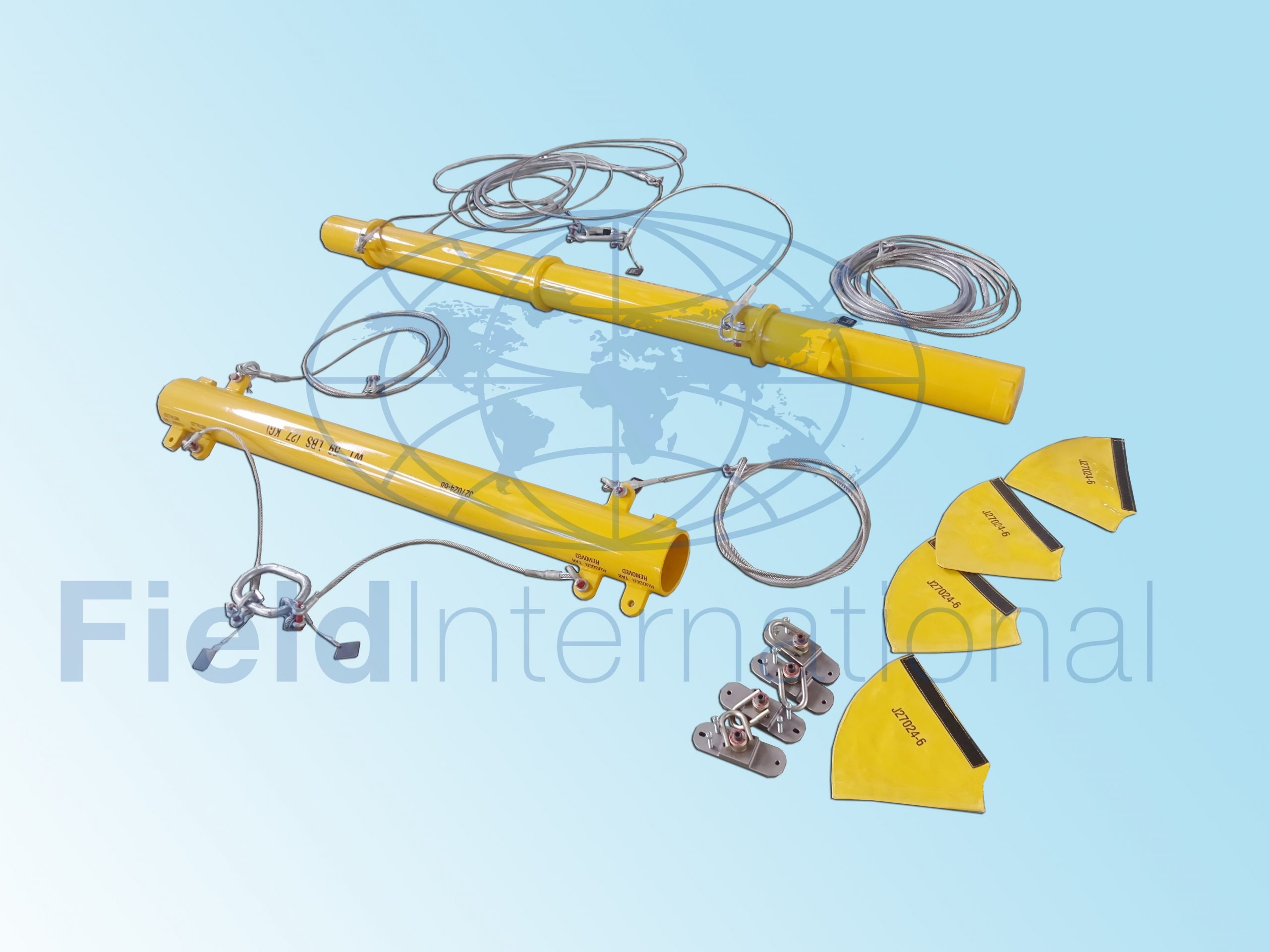 J27024-66 SLING EQUIPMENT - RUDDER, REMOVAL / INSTALLATION (CE)