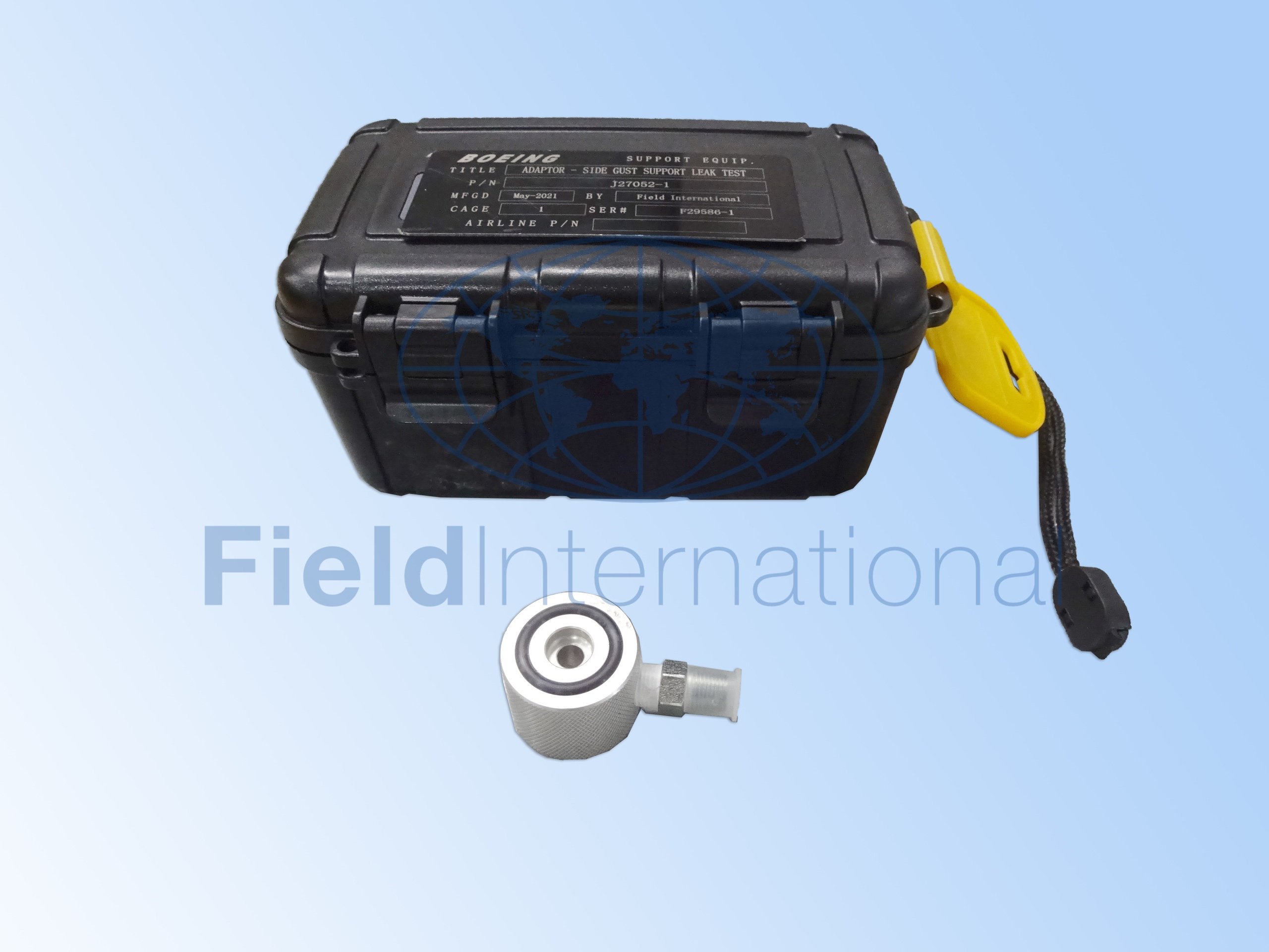 J27052-1 ADAPTER - SIDE GUST SUPPRESSION LEAK TEST