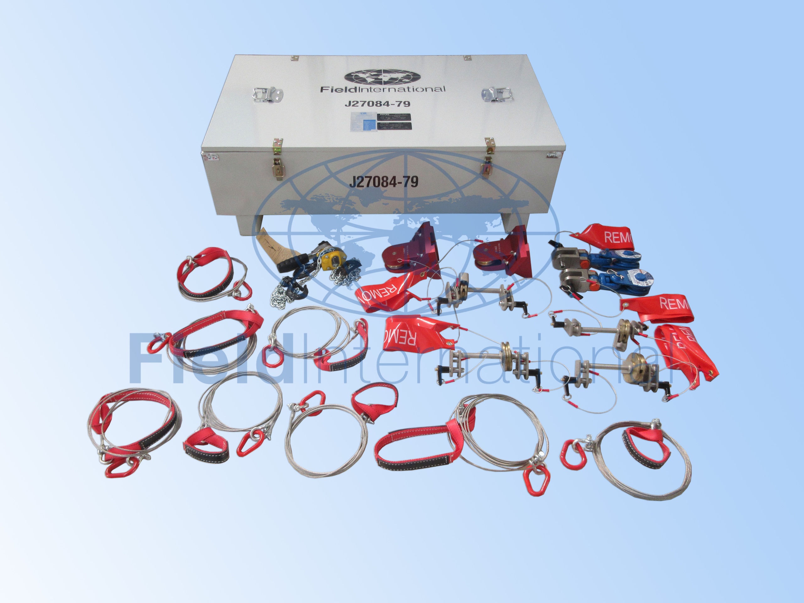 J27084-79 TEST EQUIPMENT - TRAILING EDGE FLAP TRANSMISSION, NO-BACK BRAKE OPERATION TEST
