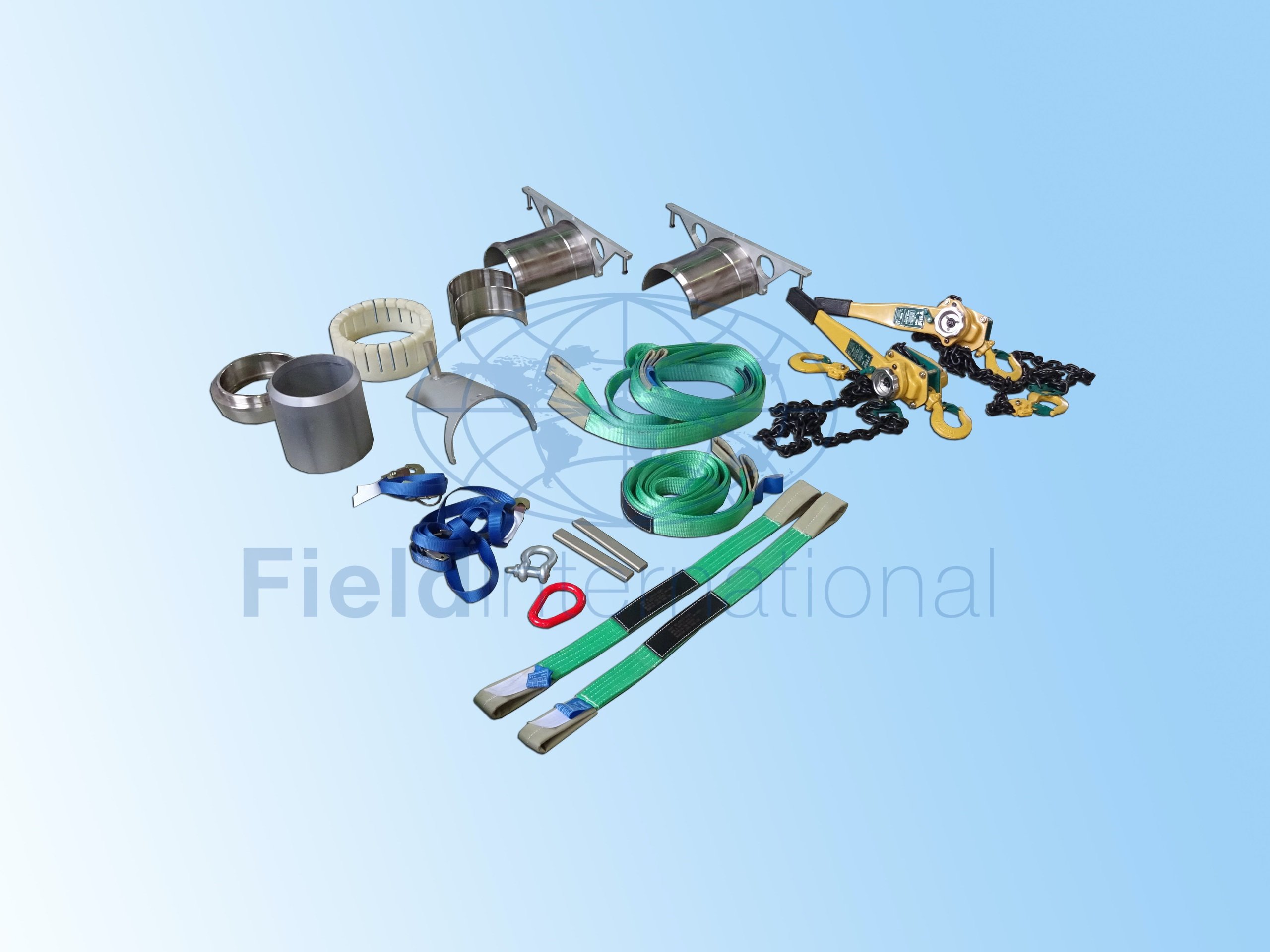 J32073-21 HOIST EQUIPMENT - REMOVAL/INSTALLATION, INNER CYLINDER, NOSE LANDING GEAR