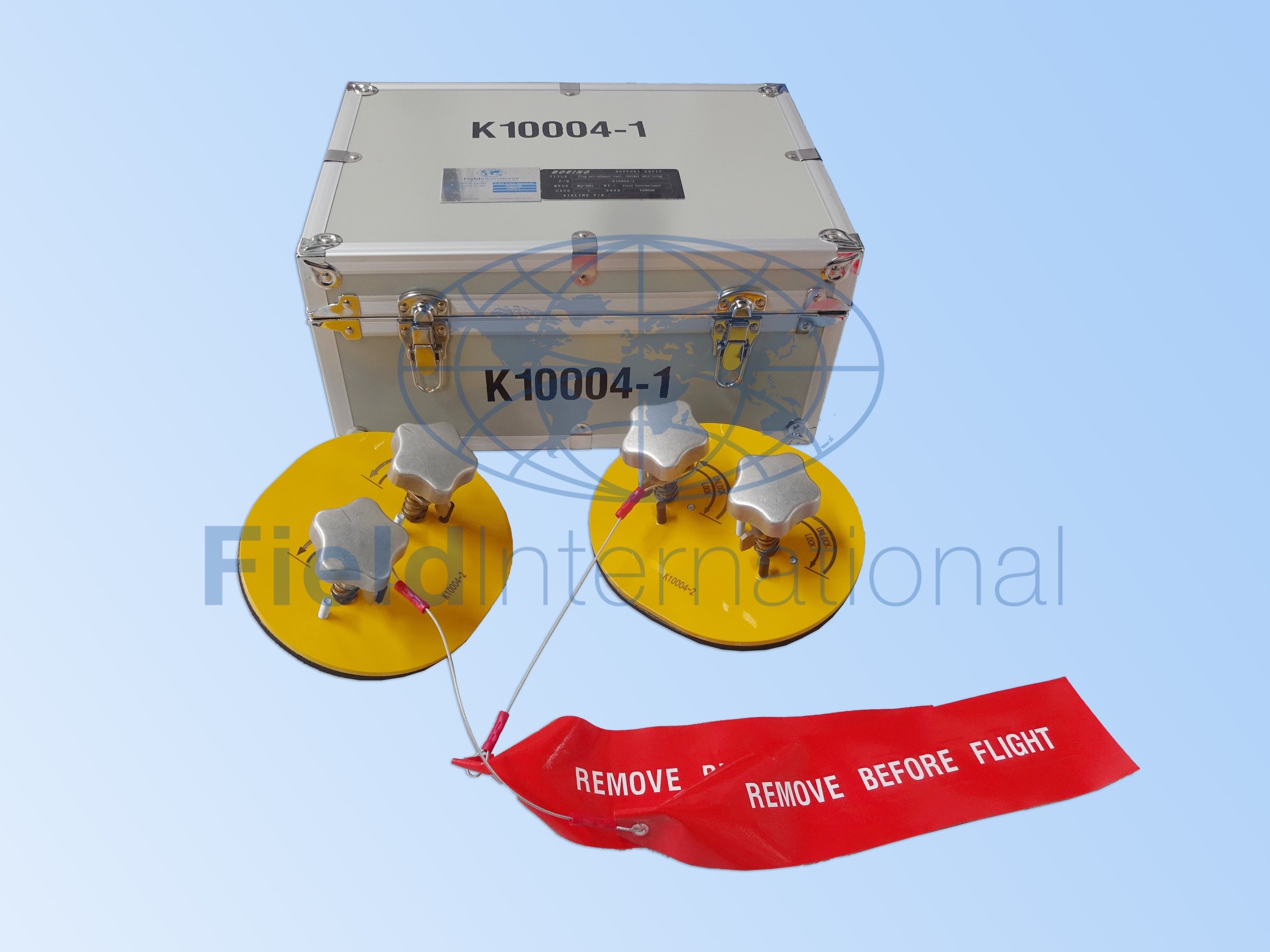 K10004-1 PLUG SET - EXHAUST VENT, THERMAL ANTI-ICING