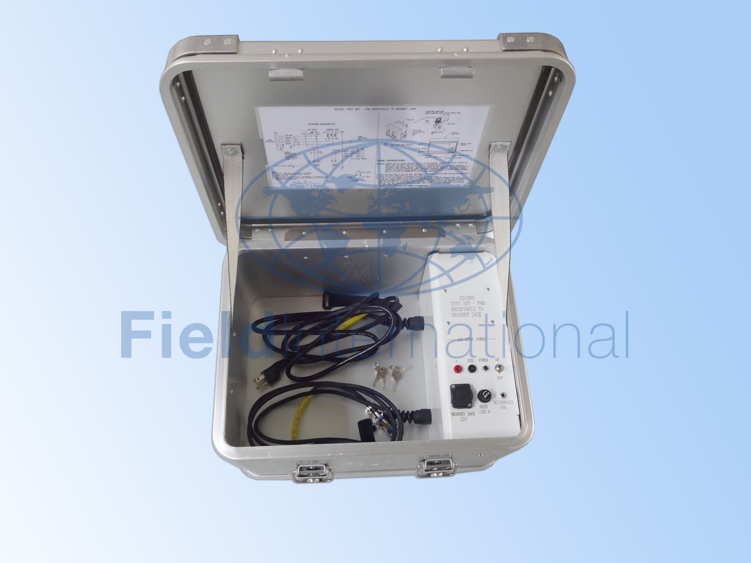 K31001-1 TEST SET - P40 RECEPTACLE TO HEADSET JACK
