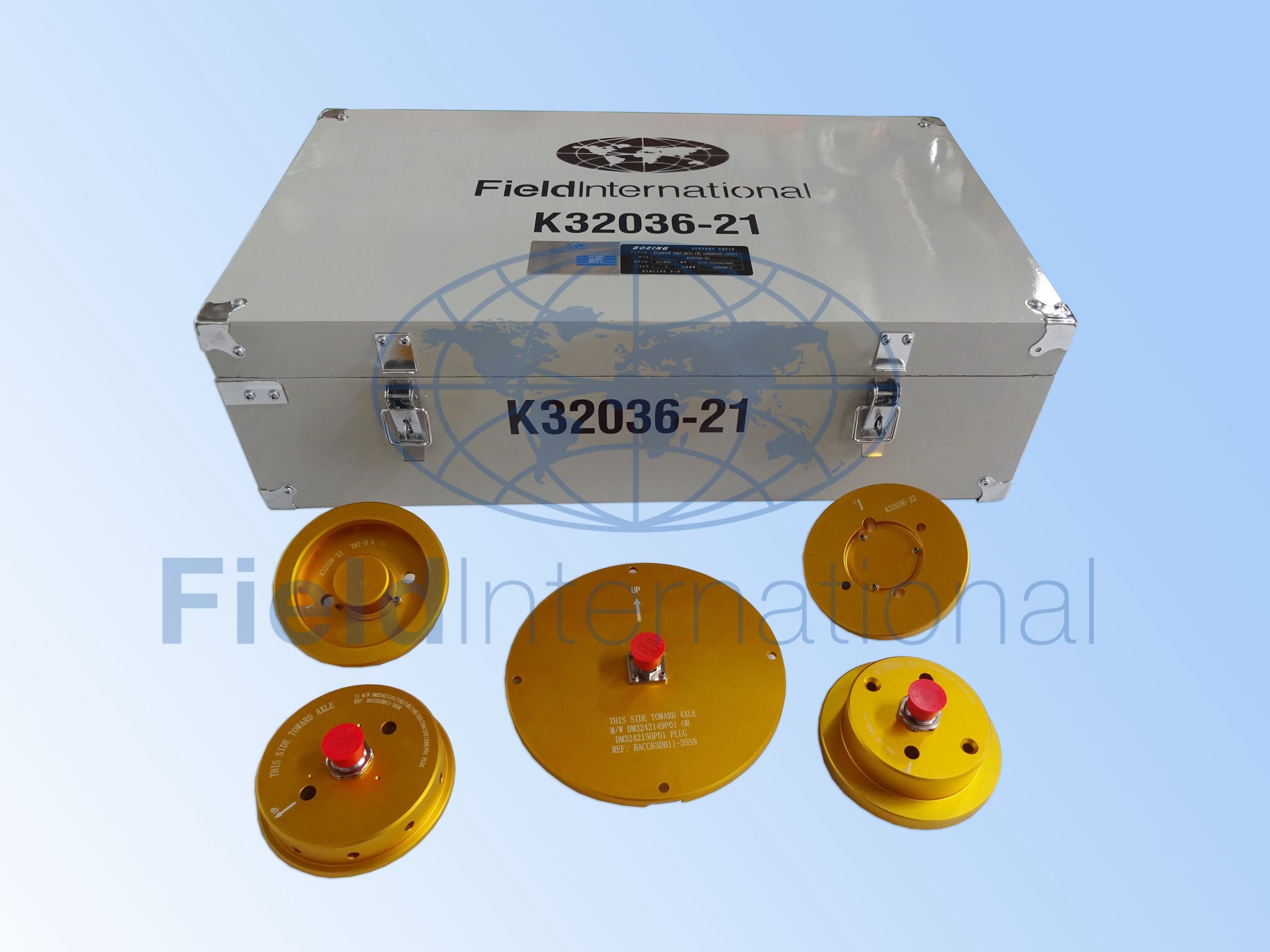 K32036-21 DISPATCH EQUIPMENT - AXLE REMOTE DATA CONCENTRATOR (RDC) CONNECTOR COVERS