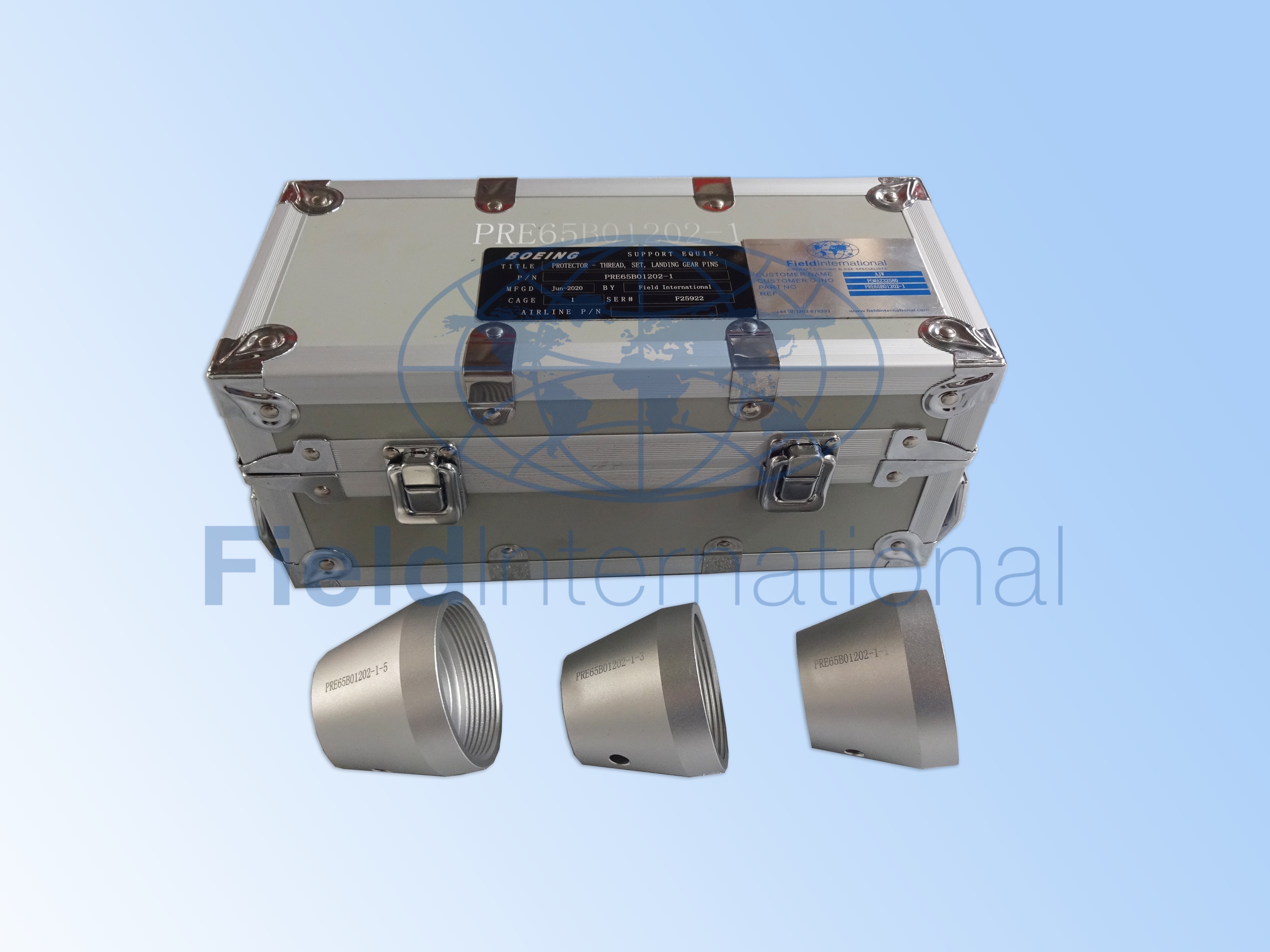 PRE65B01202-1 PROTECTIVE EQUIPMENT - PIN, TRIPOD APEX, NOSE LANDING GEAR