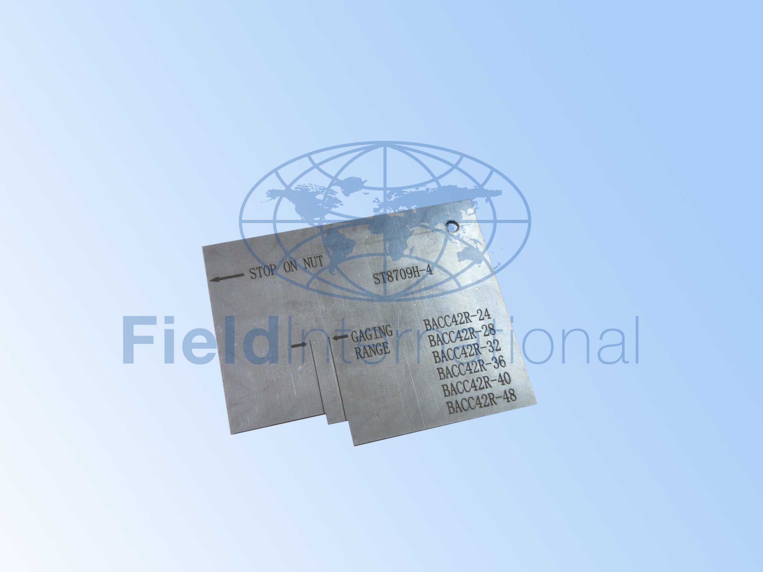 ST8709H-4 STANDARD TOOL - GO/NO-GO GAUGE, FOR ASSEMBLY OF WIGGINS BACC42R COUPLING