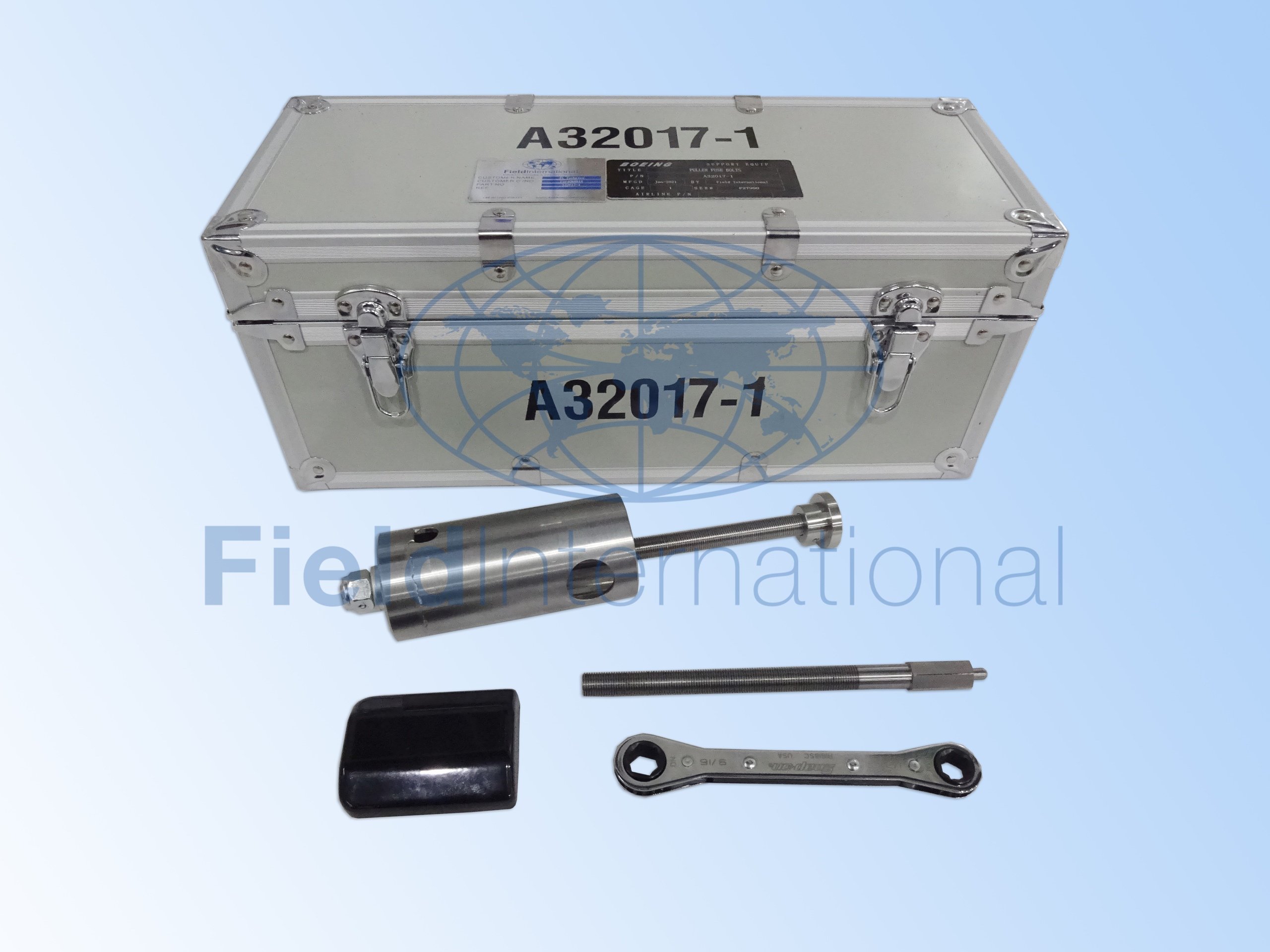 A32017-1 PULLER EQUIPMENT - FUSE BOLTS, FORWARD TRUNNION SUPPORT, MAIN LANDING GEAR (MLG)