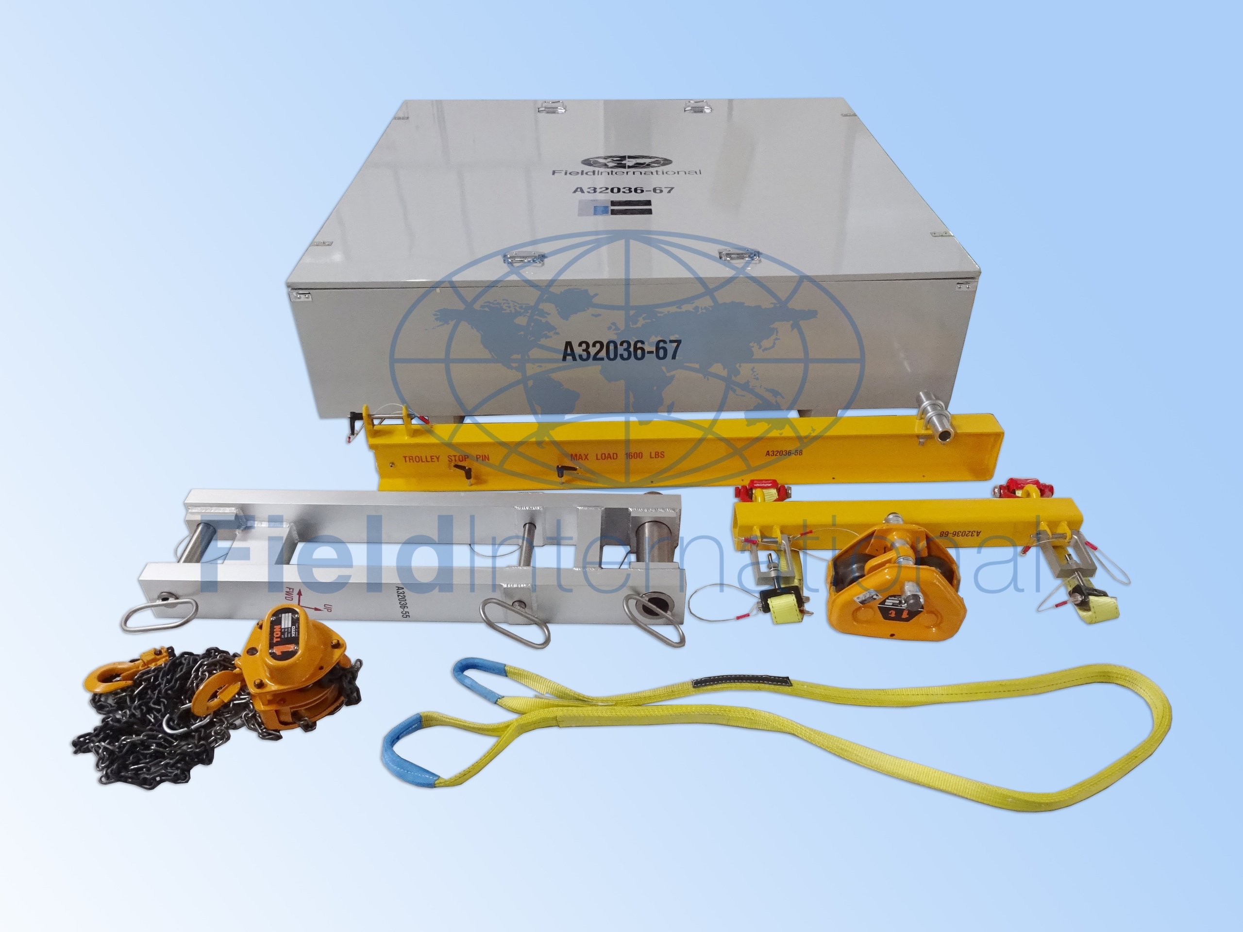 A32036-67 HOIST EQUIPMENT - NOSE LANDING GEAR (NLG) INSTALLATION/REMOVAL